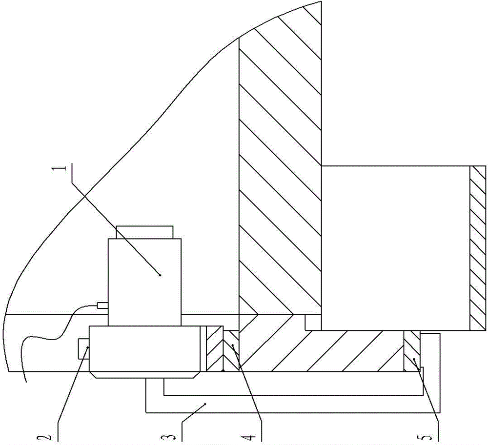 Vibratory stress relief device for autoclave body