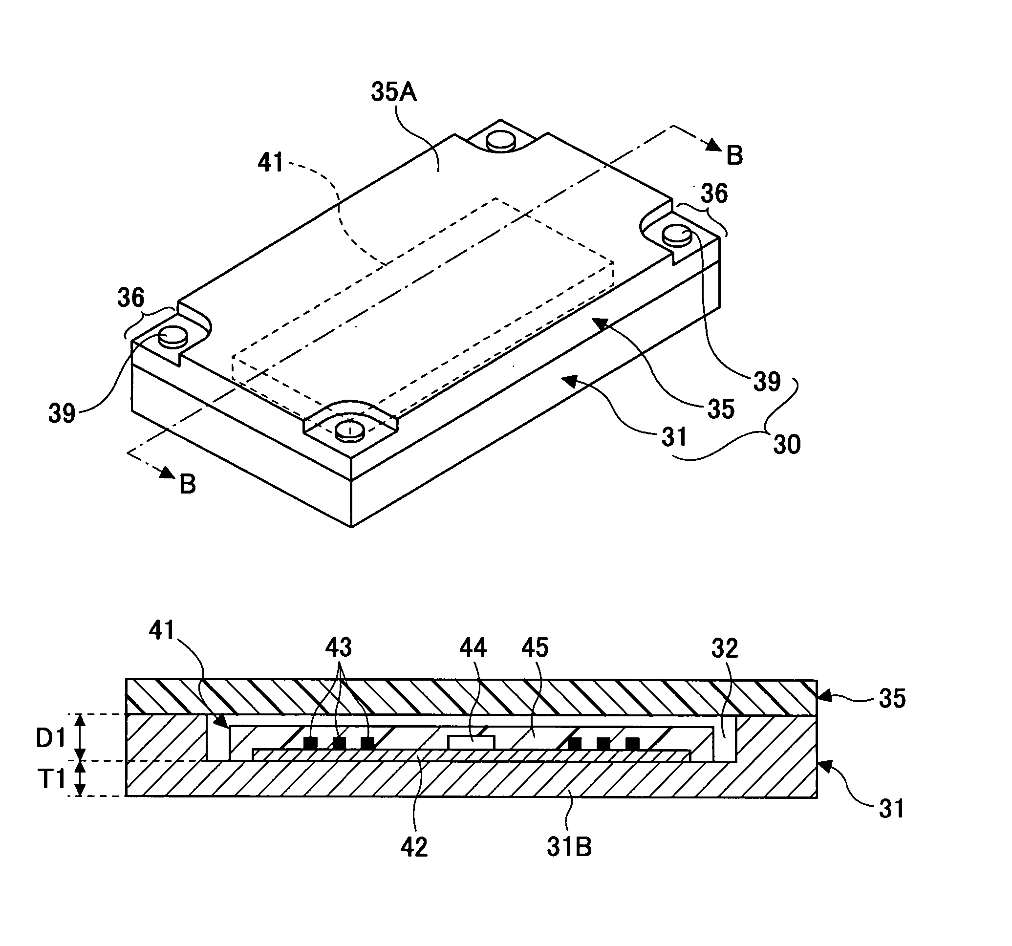 IC tag housing case