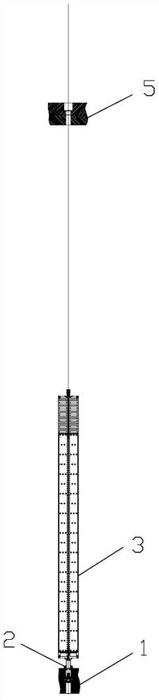 Built-in control rod drive wire assembling method