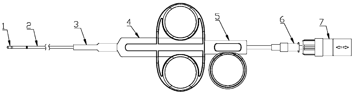 Lung radiofrequency ablation system, lung radiofrequency ablation control method, lung radiofrequency ablation control device, computer readable medium and radiofrequency ablation catheter