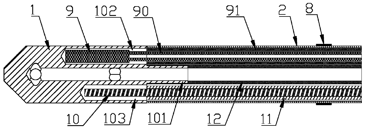 Lung radiofrequency ablation system, lung radiofrequency ablation control method, lung radiofrequency ablation control device, computer readable medium and radiofrequency ablation catheter