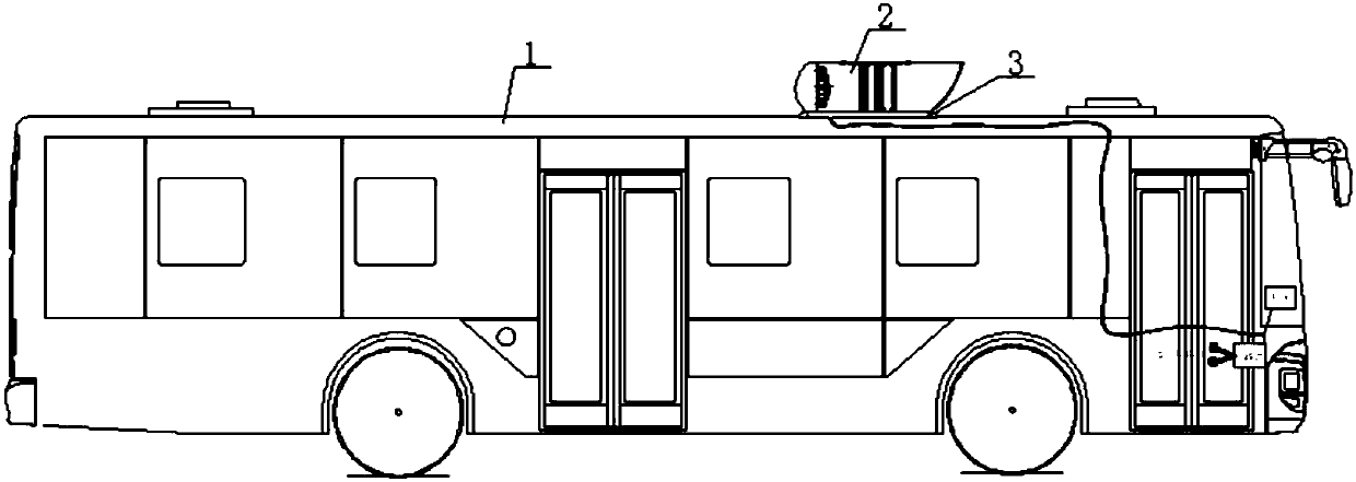 Vehicle-mounted movable external air purifying device and vehicle