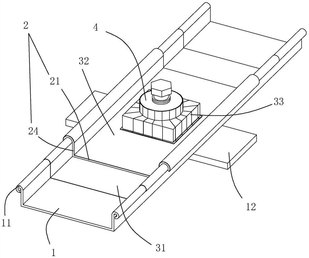 A method of outsourcing waterproof construction that penetrates metal roof panel components