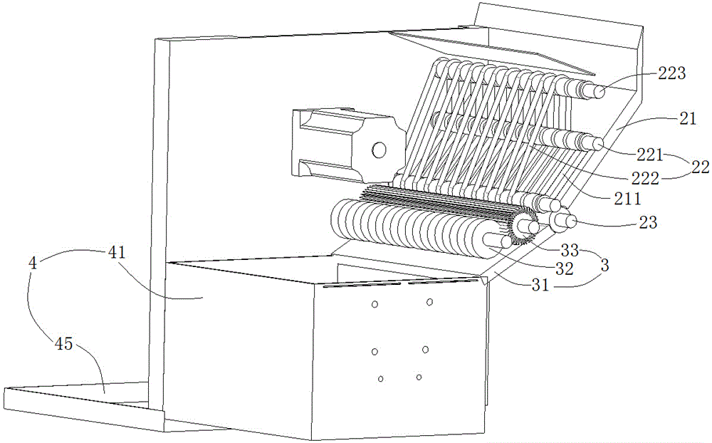 Paper money friction flattening device