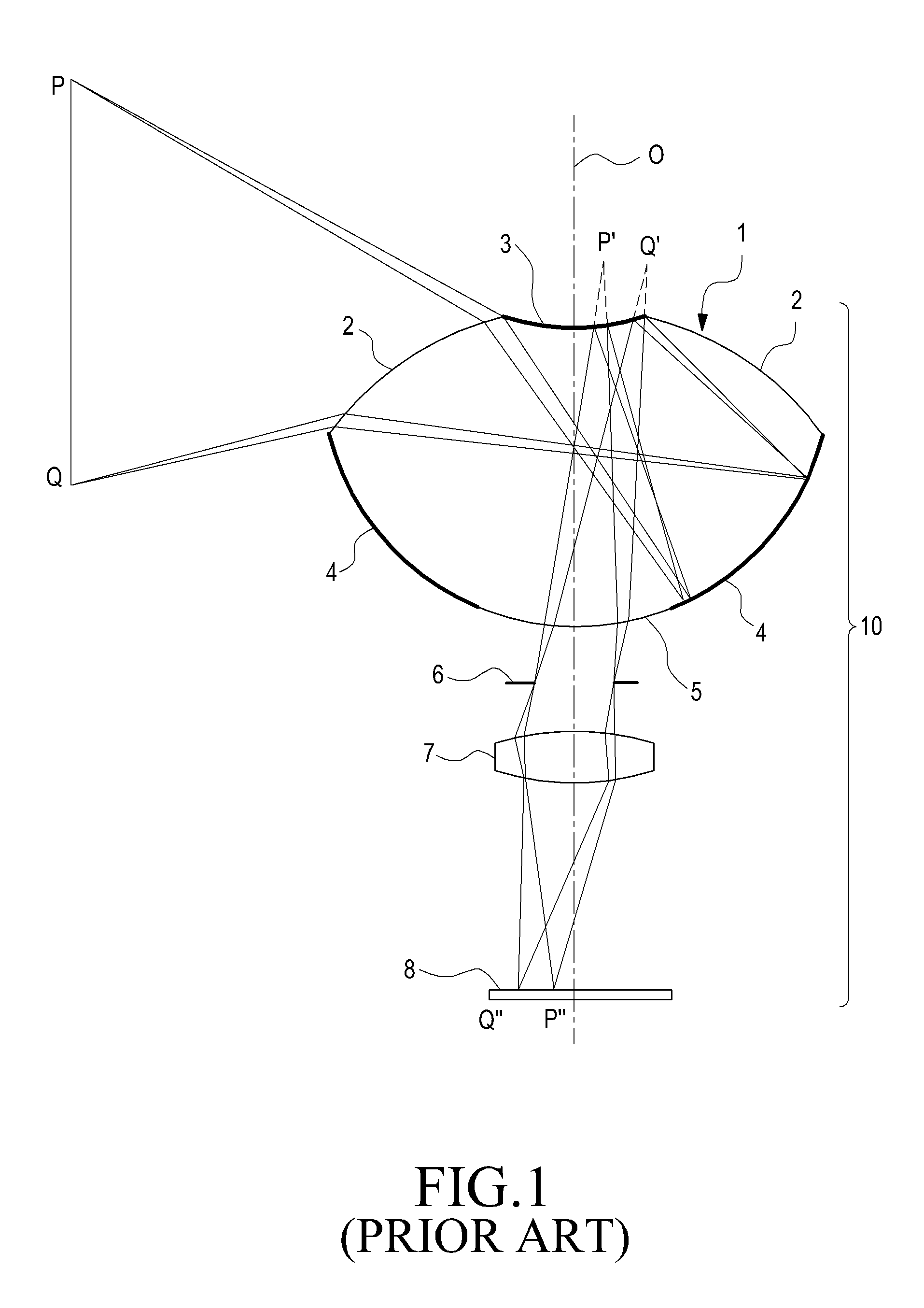 Panoramic imaging lens and panoramic imaging system using the same