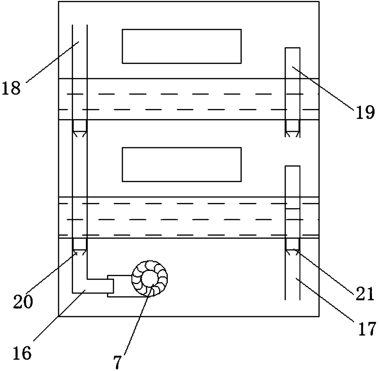 Household soilless culturing box combination equipment controlled intelligently in modularized mode