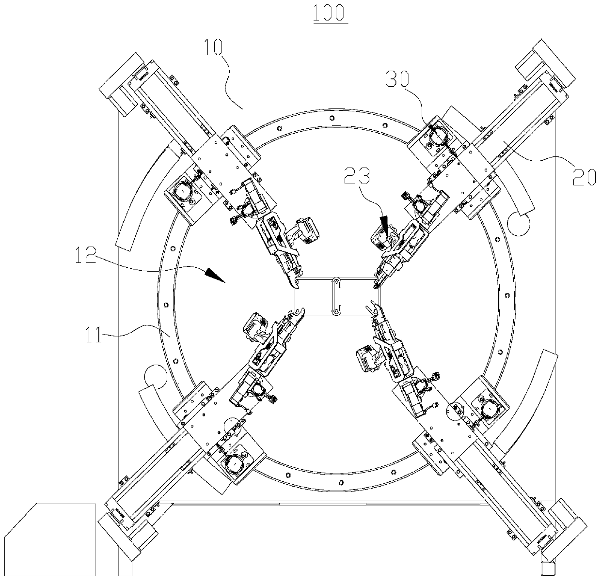 Reinforcement cage binding device