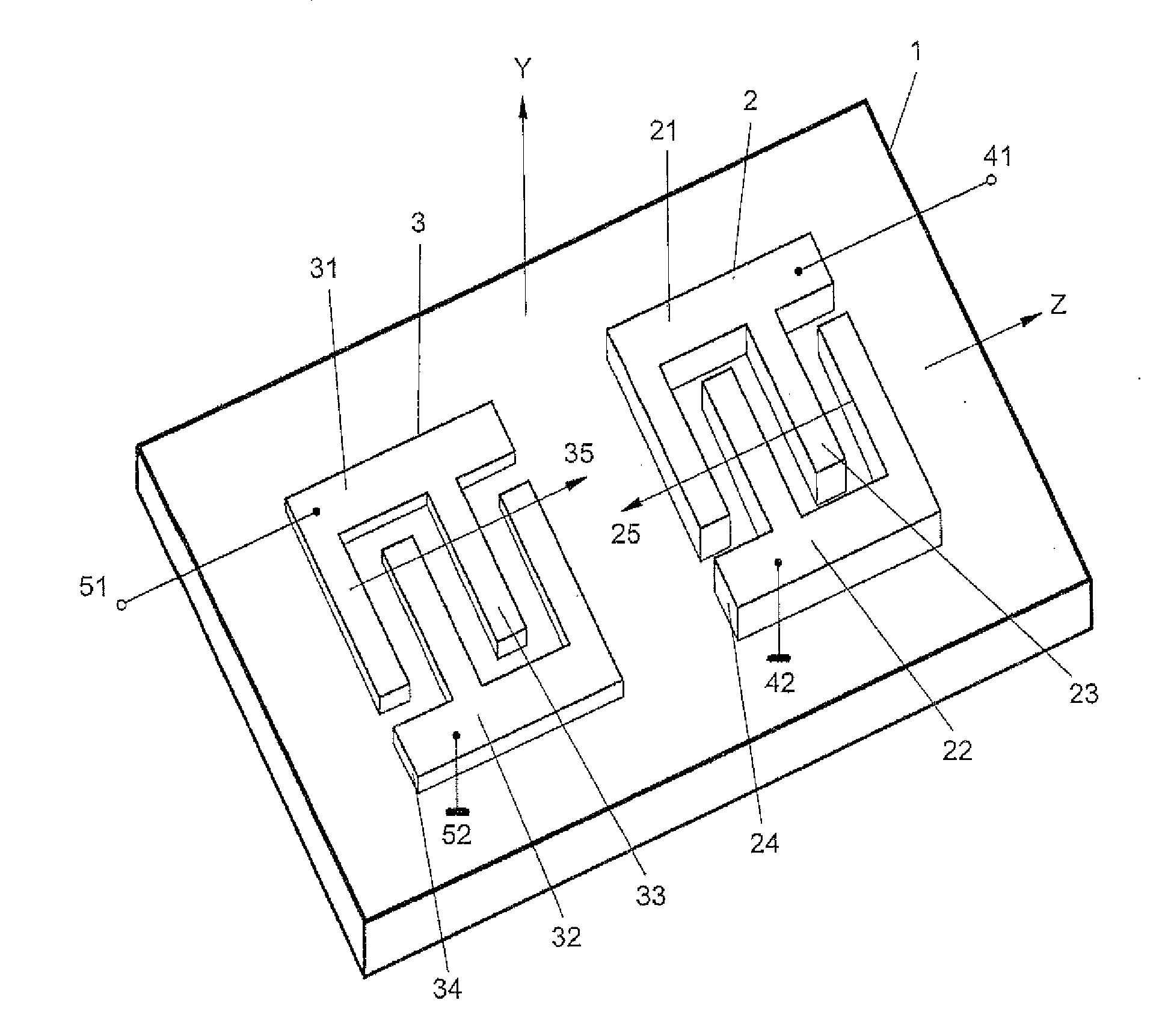 Surface acoustic wave component