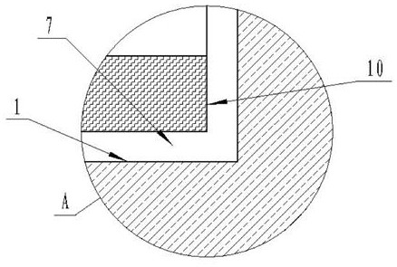 High-temperature well logging polar plate based on vacuum heat insulation technology