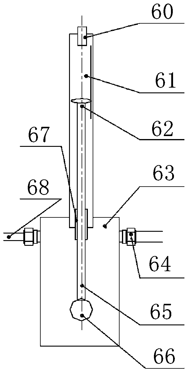 Associated gas and liquid recycling device