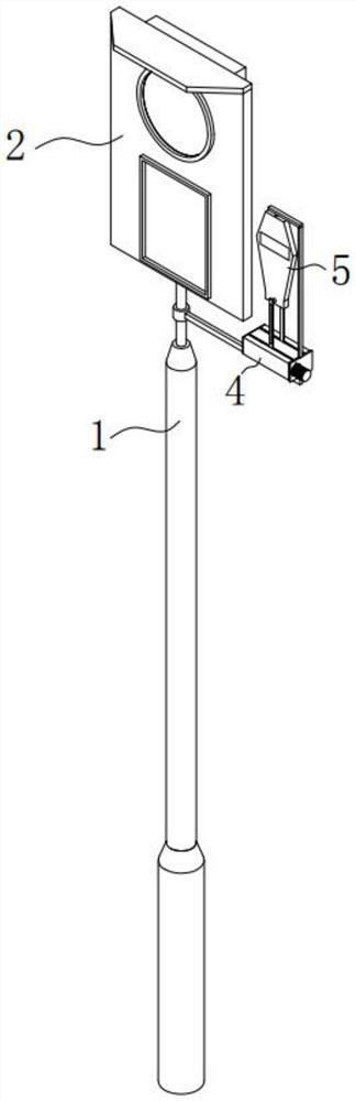 Pedestrian guide sign design method based on visual perception analogue simulation technology