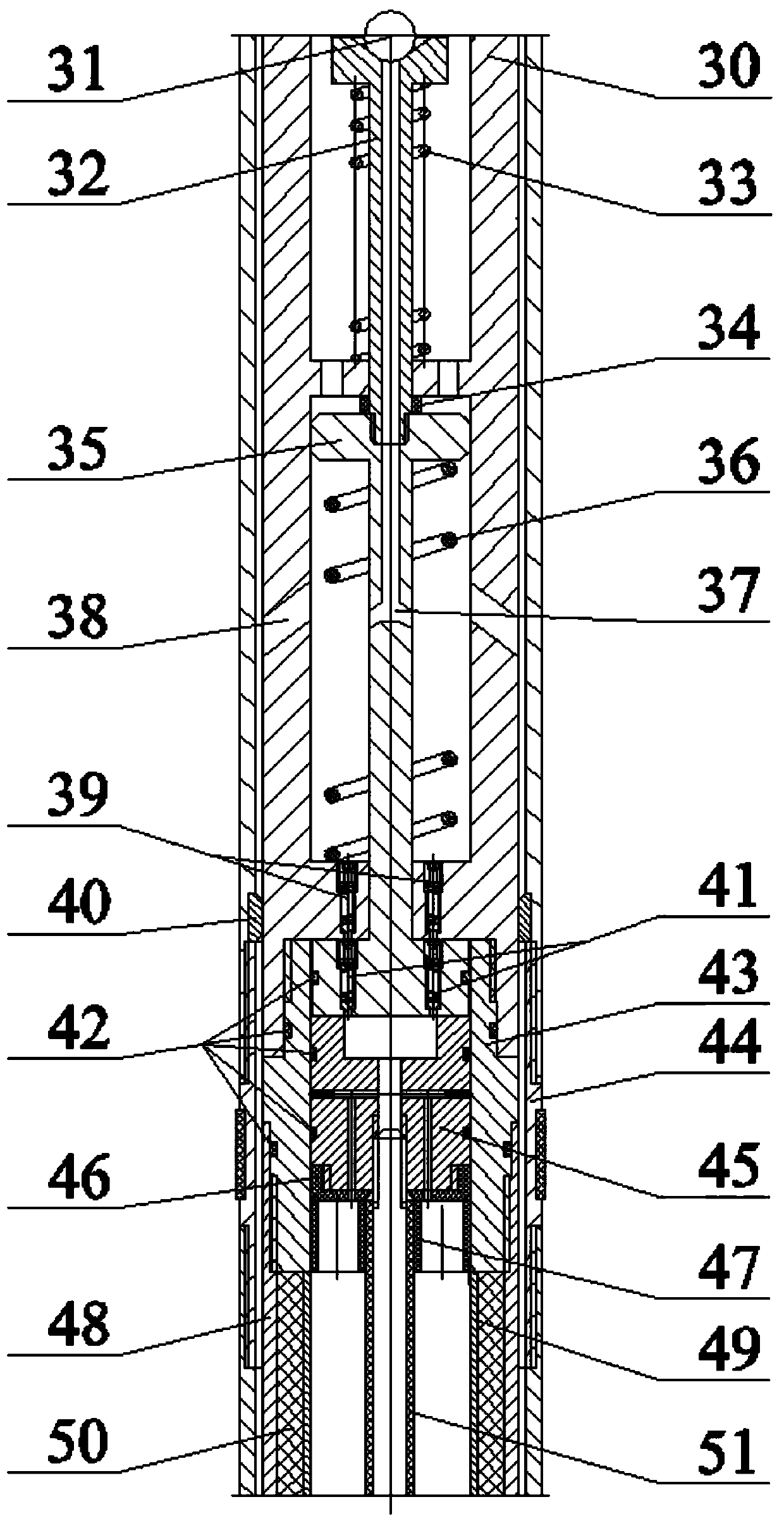 Marine natural gas hydrate phase change refrigeration wireline coring tool and coring method