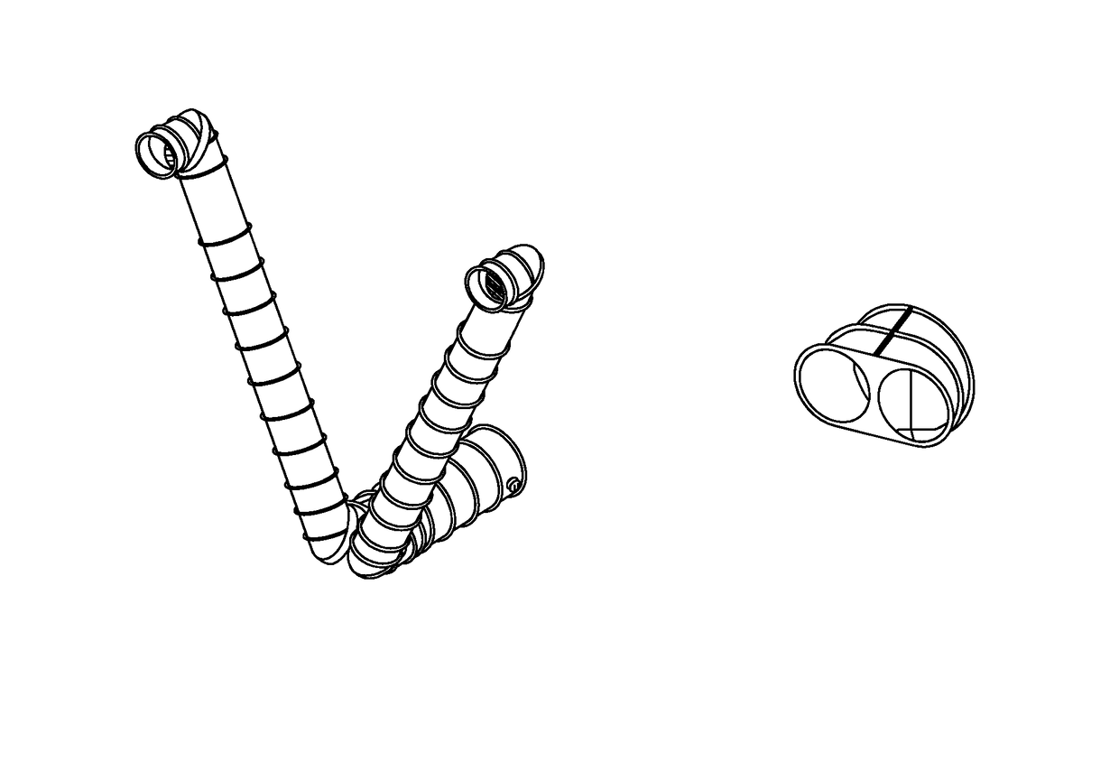 Turbine exhaust duct design for air cooled condensers