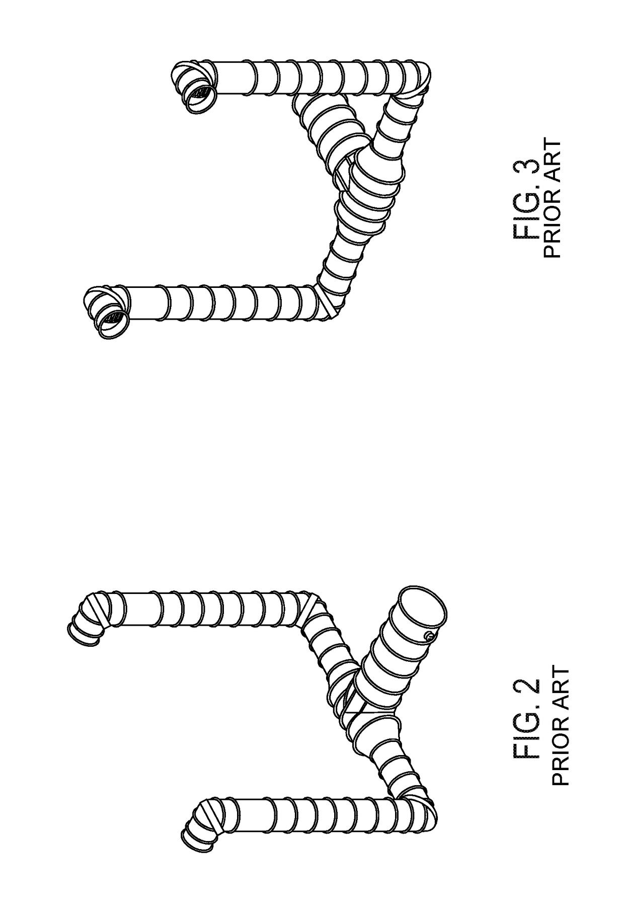 Turbine exhaust duct design for air cooled condensers