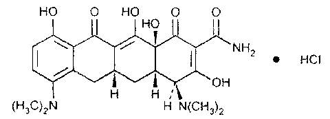 Minocycline hydrochloride sustained-release capsule and preparation method thereof