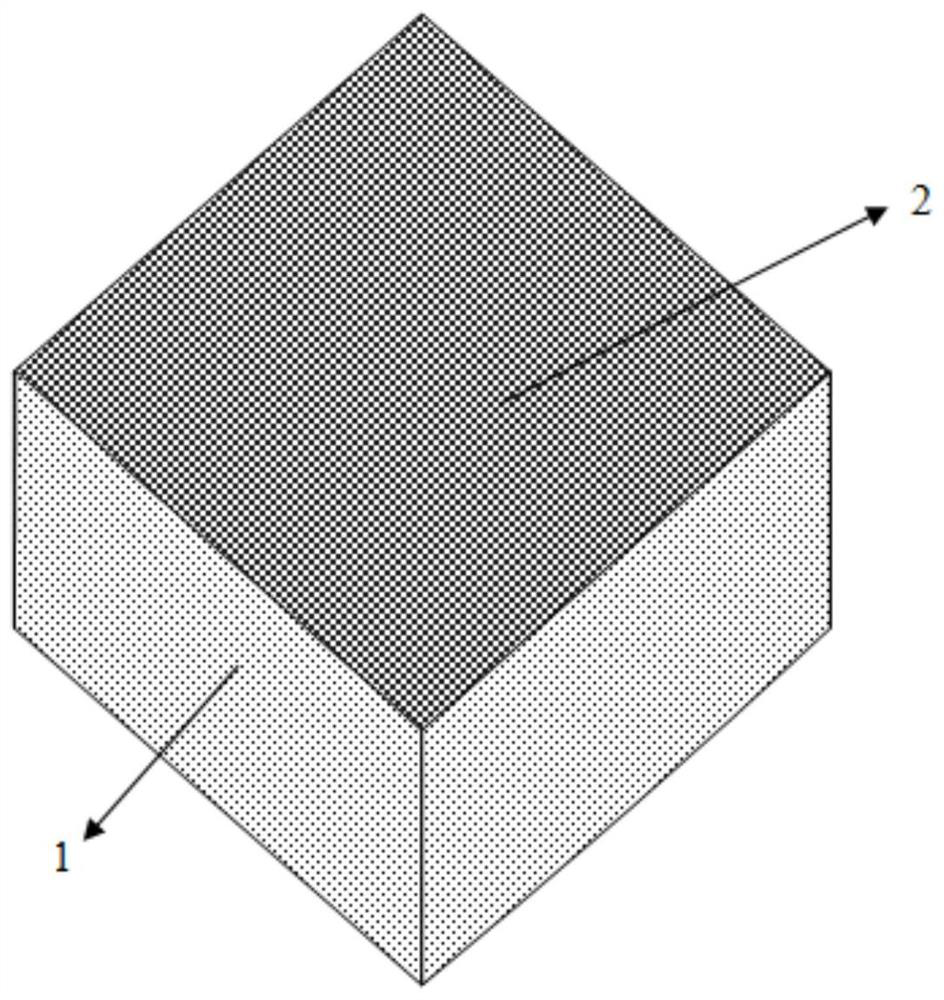 A kind of suspended black dielectric thin film and its preparation method and application