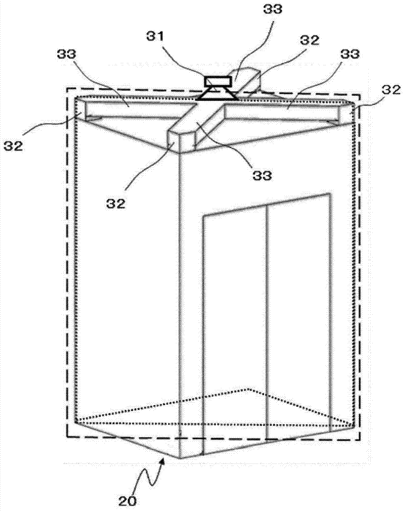 Elevator device and noise reduction method in car