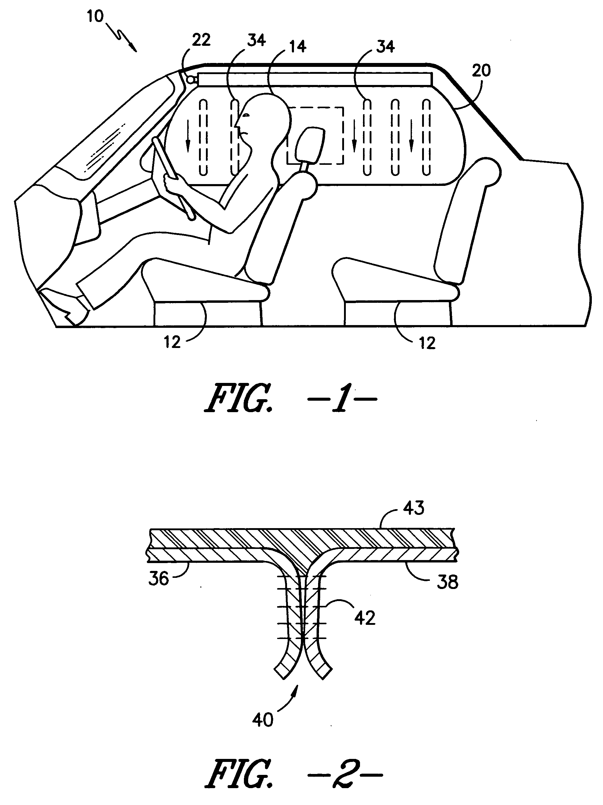 Side curtain air bag with polyurethane dispersion based coating