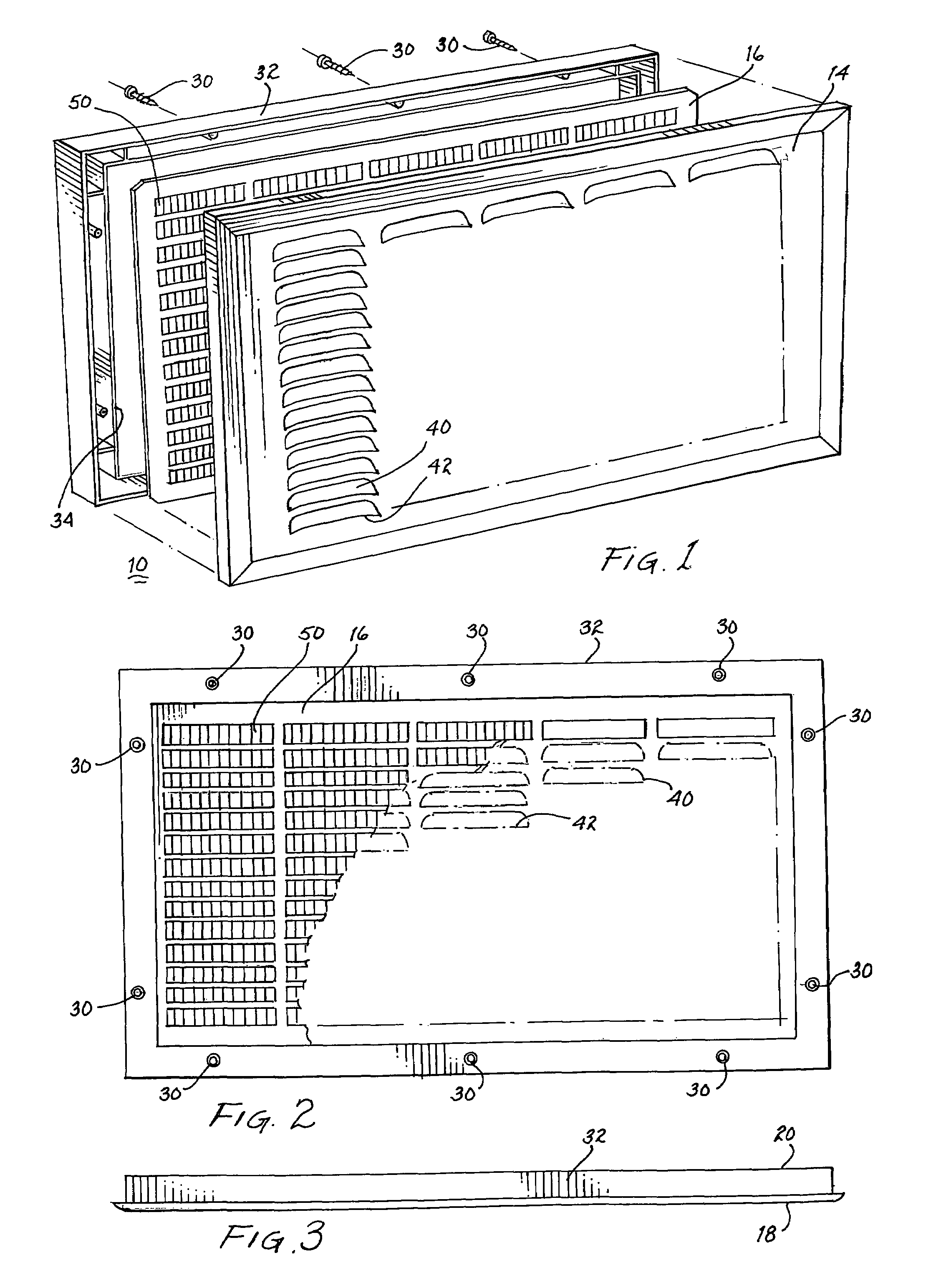 Flood and combustion air vent