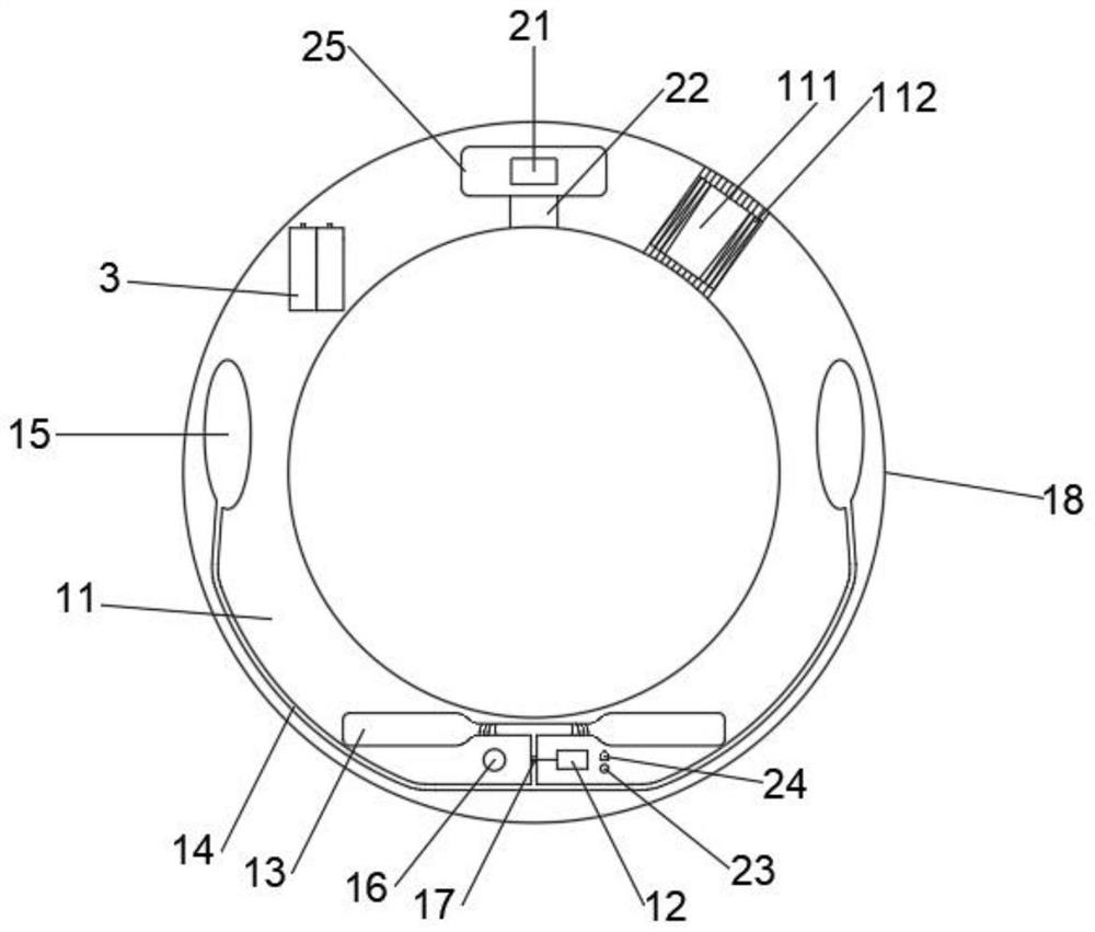 Drowning-preventing lifesaving device based on heart rate judgment and control method thereof