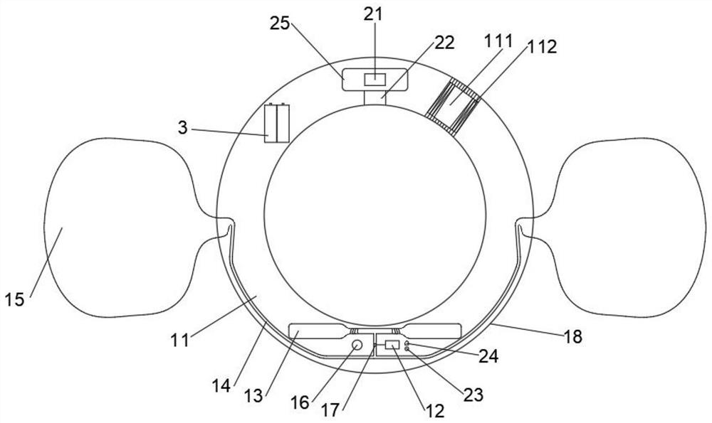 Drowning-preventing lifesaving device based on heart rate judgment and control method thereof