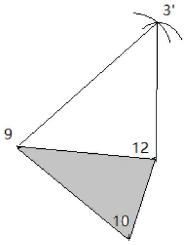 Complex curved surface optimization flattening method based on spring mass point model