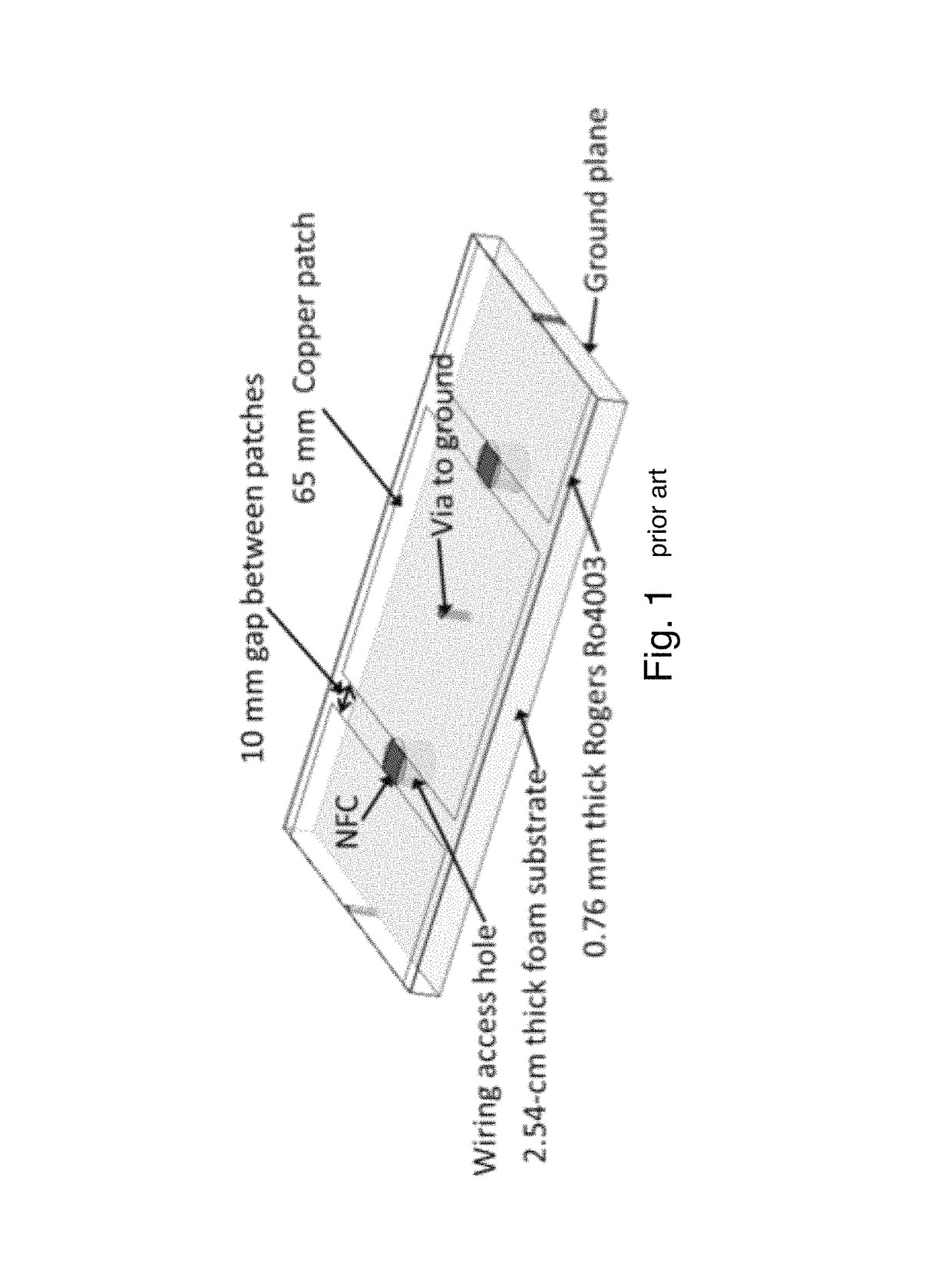 Linearly polarized active artificial magnetic conductor