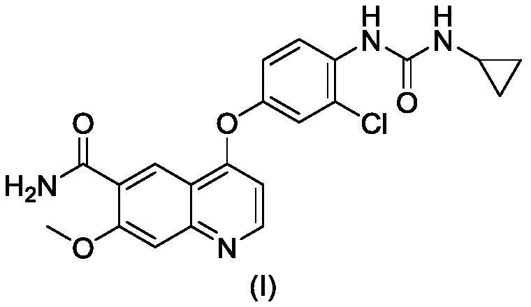 Preparation method of lenvatinib mesylate crystal form X