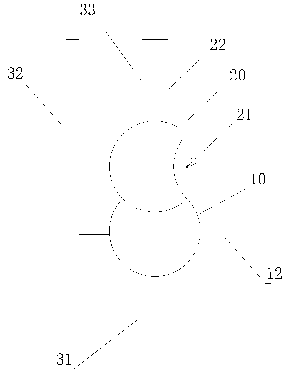 A fool-proof device for manually igniting a stove