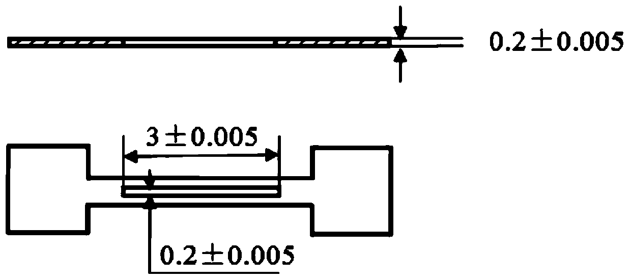 A kind of laser etching processing method of quartz crystal