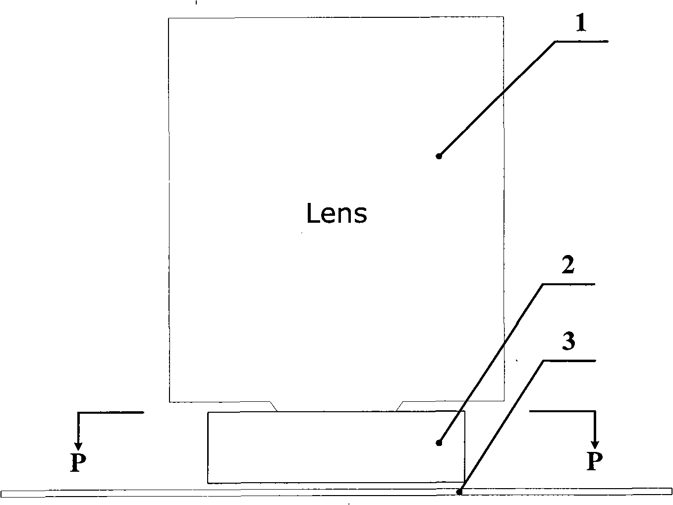 Immersion flow field stabilizing device used for photo-etching machine