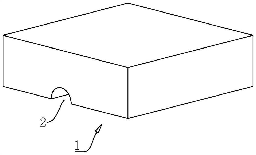 Assembled ecological self-drainage runoff base block