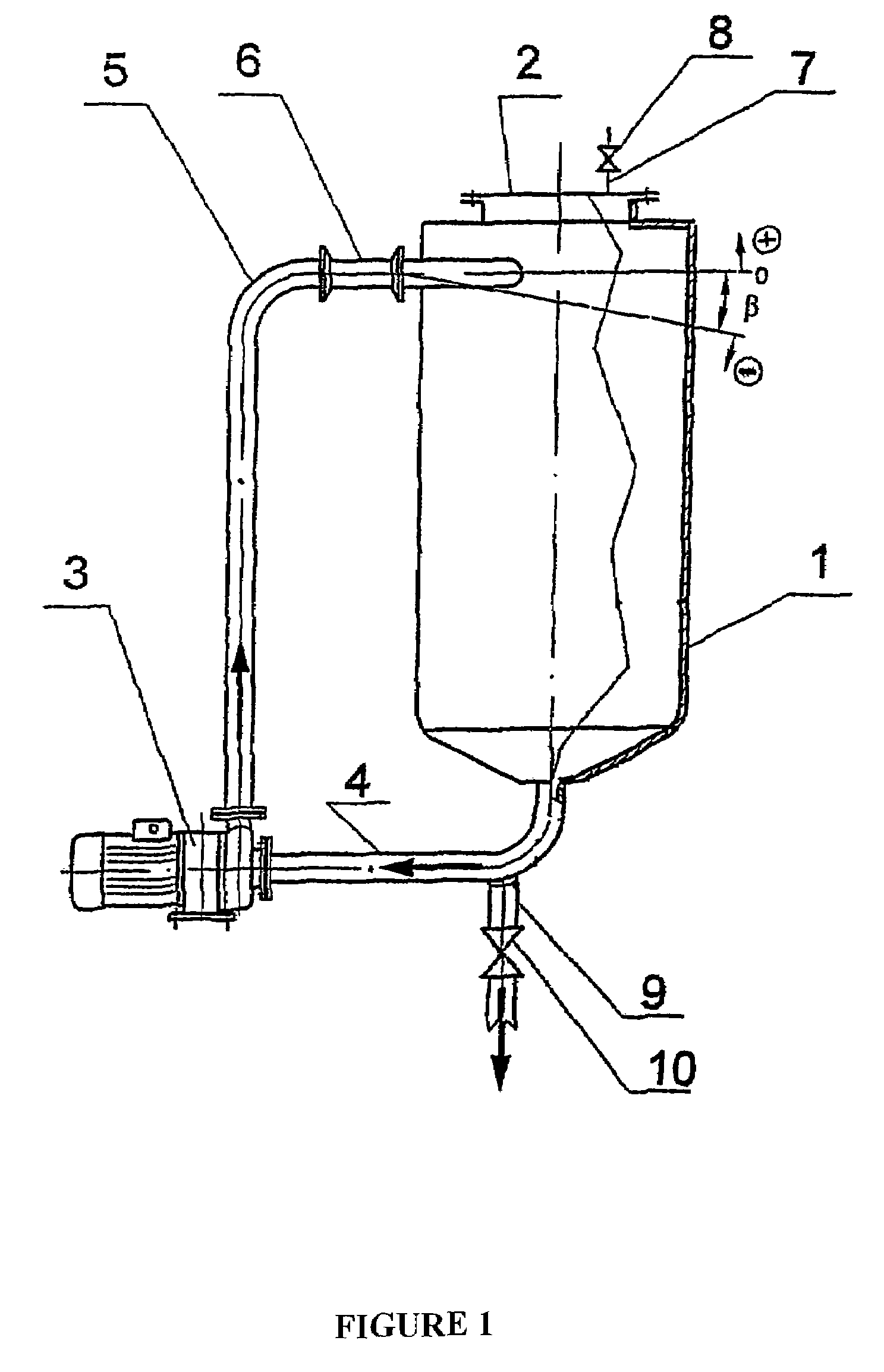 Method for dispergating plant seeds and device for carrying out said method