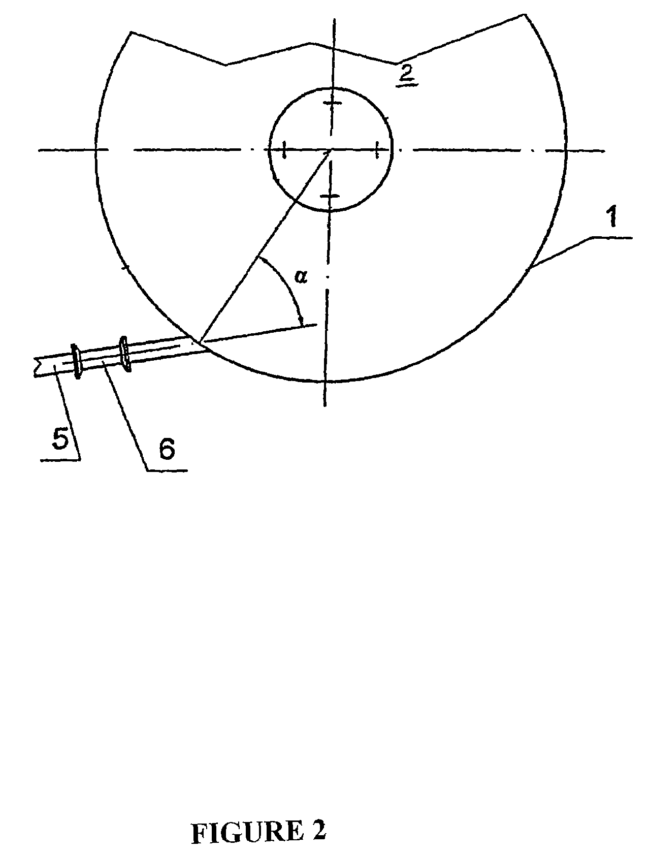 Method for dispergating plant seeds and device for carrying out said method