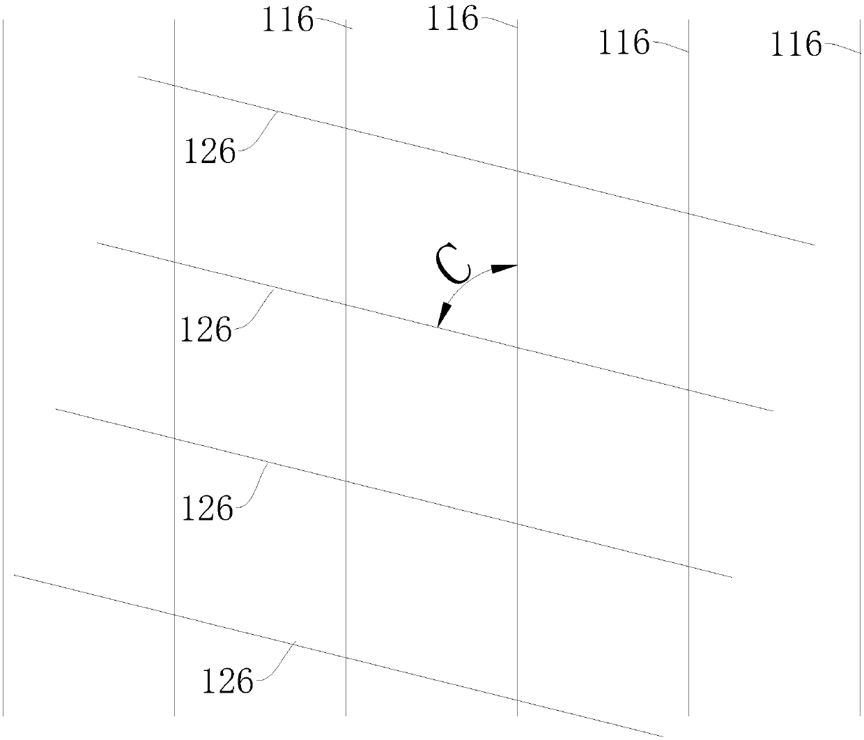 Laminating film for liquid crystal display, and liquid crystal display backlight module