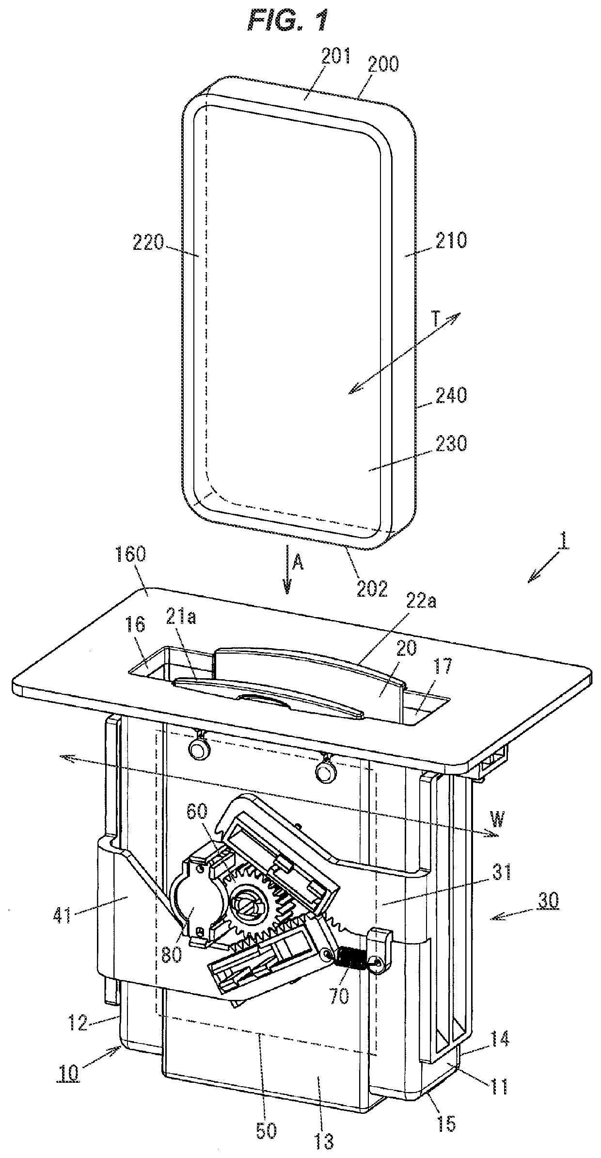 Wireless power transfer holder