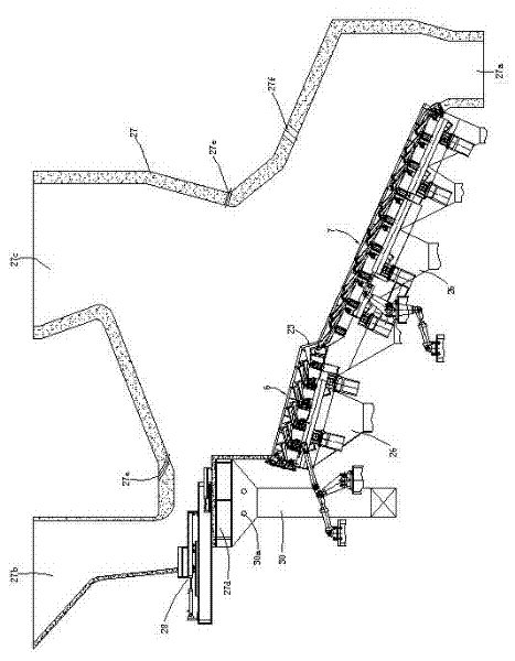 Two-stage garbage incinerator