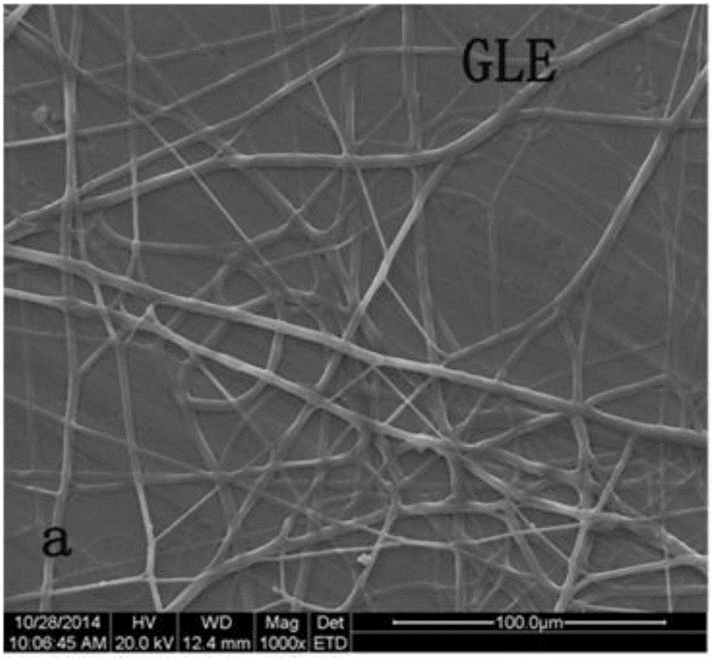 Double-layered electrostatic spinning film sensor for detecting nitryl explosives