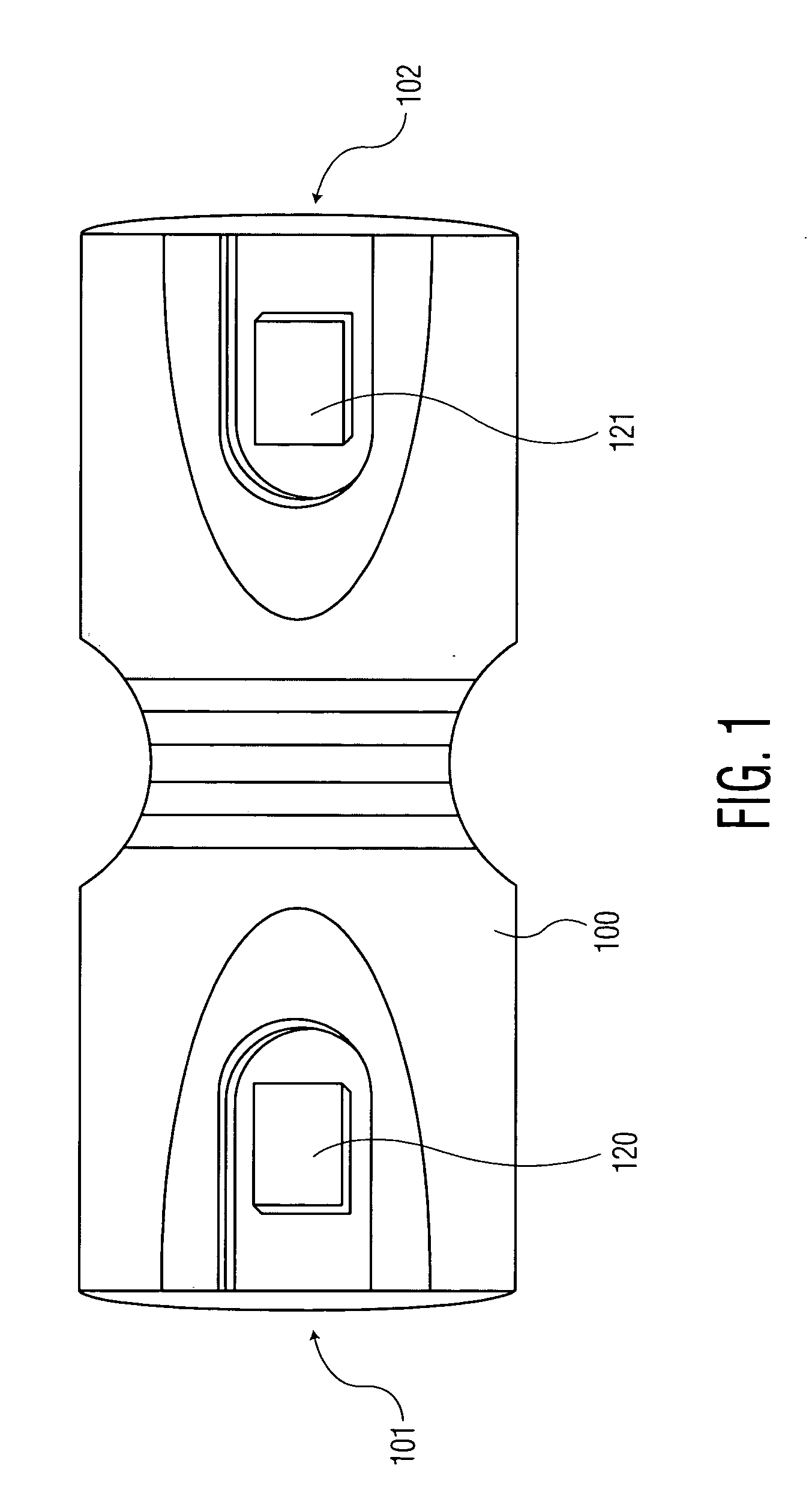 Dual-sided smart card reader