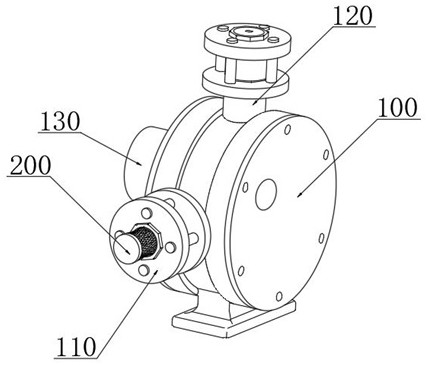 A flux fluid pressure control device