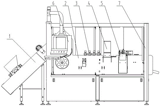 Automatic equipment for detecting appearance defects and microporous leakage of ham sausages