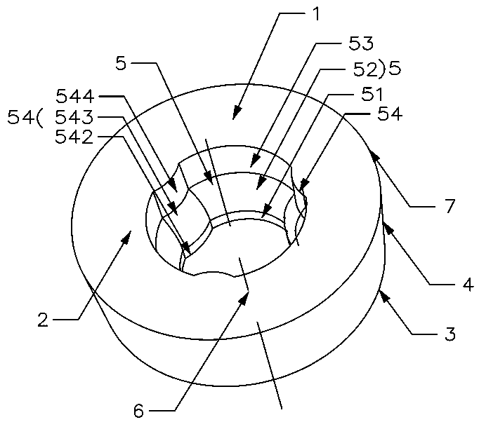 A circular blade and cutting tool with accurate positioning structure