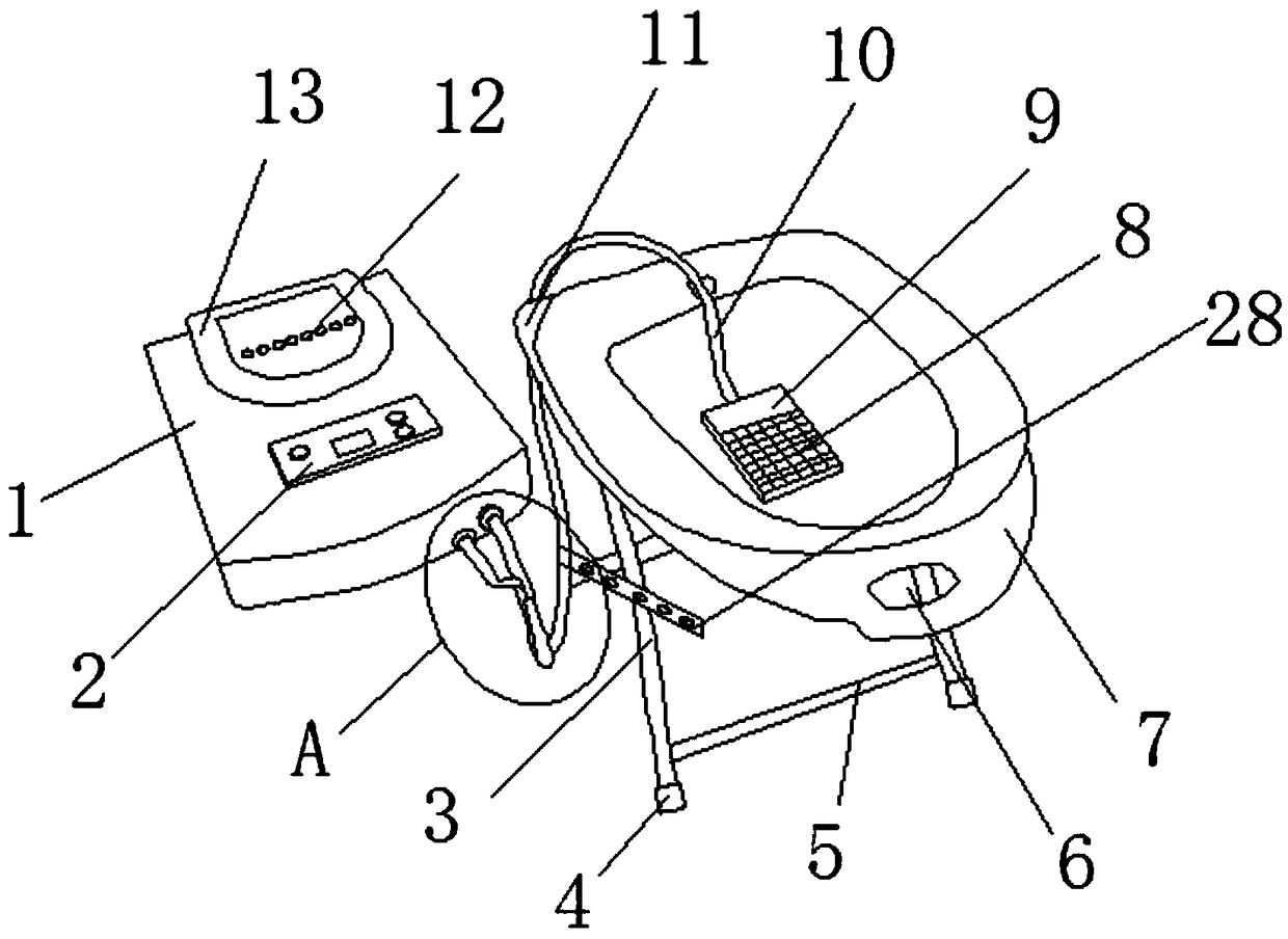 Life nursing device with superior performance