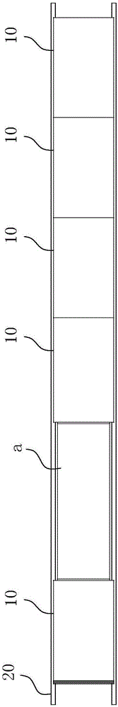 Automatic covering device for cover plates of wire drawing trolley trench