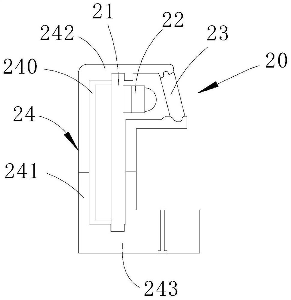 An infrared touch module and an infrared touch display device