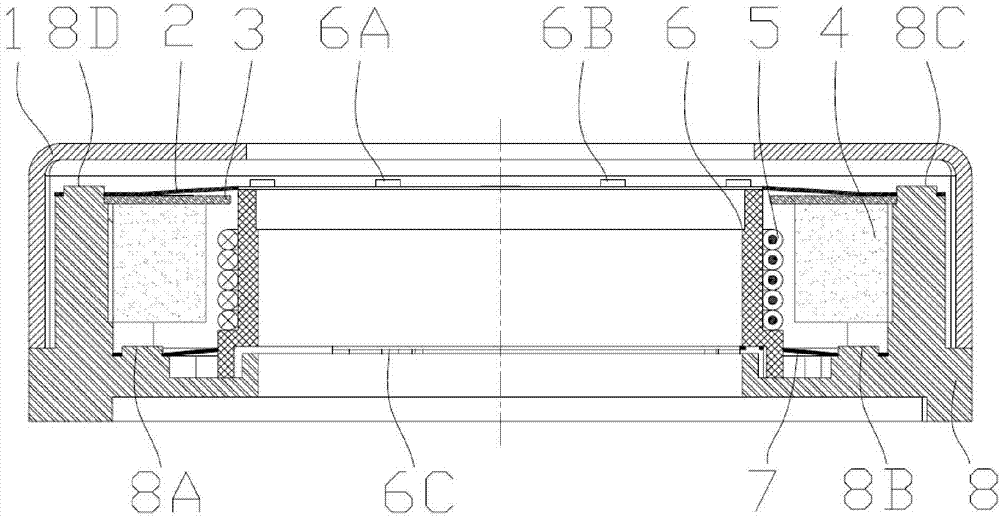 Lens linear actuator and assembly technology thereof