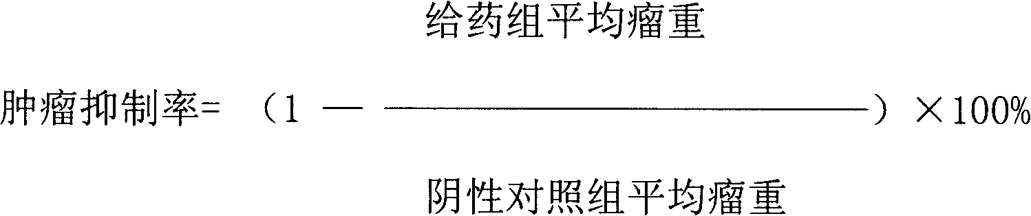 Anti-tumor pharmaceutical composition and preparation method thereof