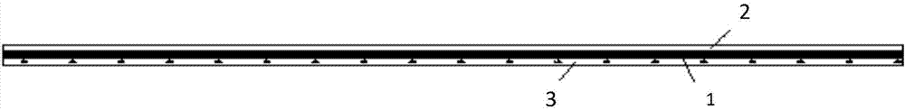 Two-sided adhesive membrane for lithium ion battery and lithium ion battery