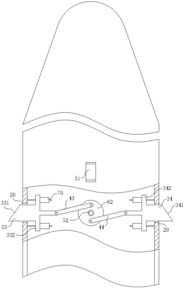 Spindle bar capable of positioning textile bobbins