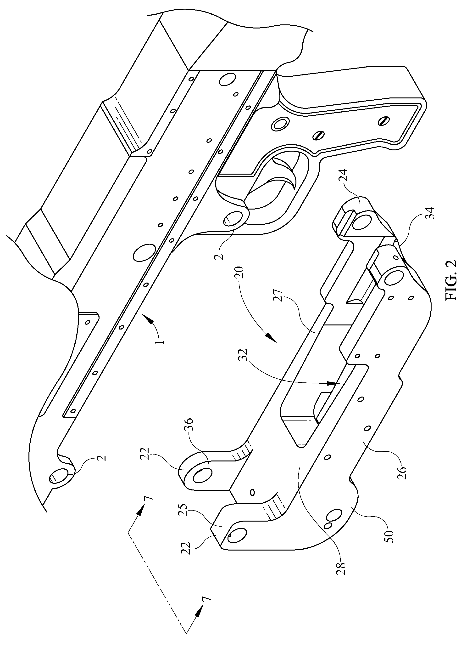 Tri-mount cradle system